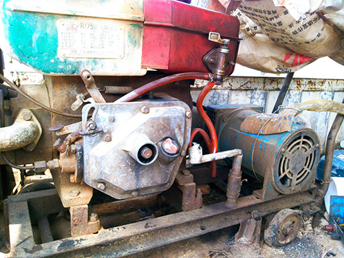 芙蓉单杠柴油机发电机出租